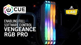 How To Enable Full Software Control for CORSAIR VENGEANCE RGB PRO [upl. by Naelopan771]