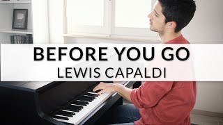 Before You Go  Lewis Capaldi  Piano Cover  Sheet Music [upl. by Rachelle]