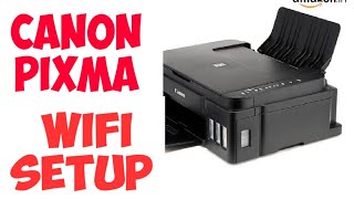 canon pixma wifi full setup [upl. by Adriene721]