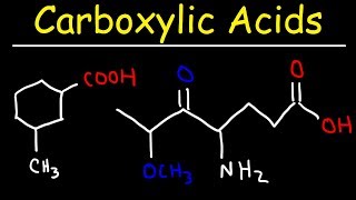 Naming Carboxylic Acids  IUPAC Nomenclature [upl. by Atteuqcaj]