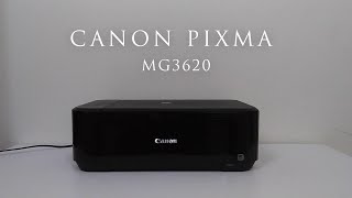 CANON PIXMA MG3620  Set Up to Wifi [upl. by Smukler]