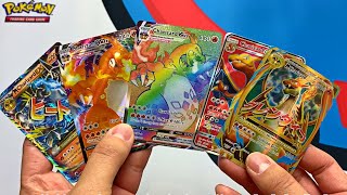 I PULLED 5 CHARIZARDS FROM 1 PACKGOD PACK [upl. by Sansone]