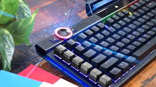 NEW Corsair K100 RGB Optical Keyboard Review  OPX switches [upl. by Tannenwald]