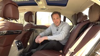 MercedesBenz S560 2018  Full Review  with Steve Hammes  TestDriveNow [upl. by Rehpotirhc944]