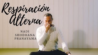 Respiración Alterna Nadi Shodhana Pranayama [upl. by Anen]