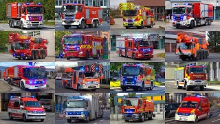 BEST OF EINSATZFAHRTEN 2020  Firescue112 [upl. by Chiarra]