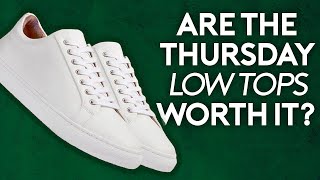 Are New Thursday Sneakers The Best Leather Sneaker for Men [upl. by Rodman328]