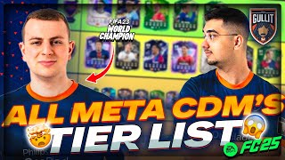 EA FC 25  All META CDM Tierlist [upl. by Javler]