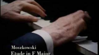 Vladimir Horowitz  Moszkowski  Etude in F Major [upl. by Eirallam]