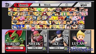 Super Smash Bros Wii U  All stages gameplay [upl. by Nita791]