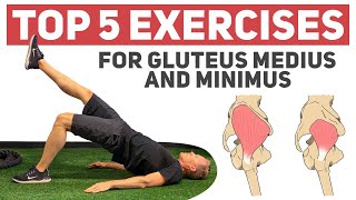 Top 5 Exercises for Gluteus Medius amp Minimus New Research [upl. by Winshell]