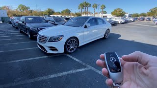 2020 Mercedes S560 WalkAround StartUp And Exhaust [upl. by Acimot842]