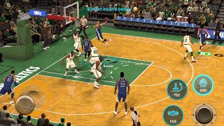 NBA 2K Mobile Warriors VS Celtics Game3 [upl. by Eirok]