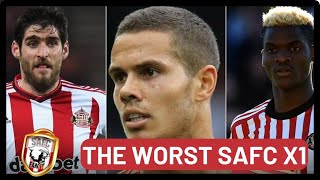 SAFC Fan TV  Sunderland AFC Worst X11 [upl. by Nodnarg]