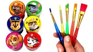 Paw Patrol Drawing amp Painting How to Draw the Paw Patrol Badges [upl. by Aynodal]