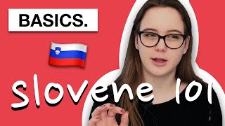 Learn Slovenian  Basics  Slovene 101 [upl. by Leinahtan]