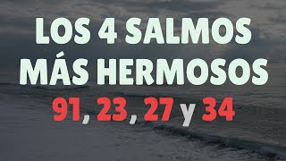 Los 4 SALMOS MÁS HERMOSOS de La Biblia 91 23 27 y 34 [upl. by Wyndham]