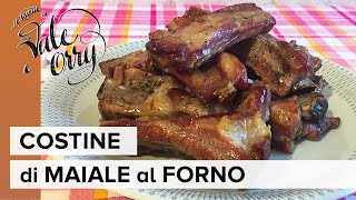 Costine di Maiale al Forno [upl. by Scrivenor855]