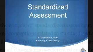 Standardized Assessment [upl. by Quarta]