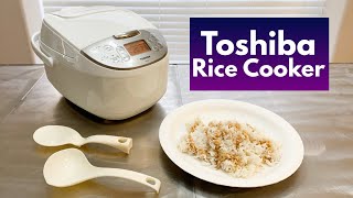 Toshiba TRCS01 Rice Cooker  Review Taste Test [upl. by Gimpel800]