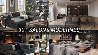 30 idées de salons modernes 2021  salon de luxe et tendance [upl. by Karee728]