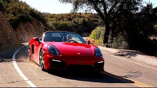 2015 Porsche Boxster GTS FIRST DRIVE REVIEW [upl. by Naahsar990]