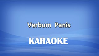 Verbum Panis KARAOKE [upl. by Rombert]