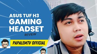 PapaLemTV REVIEWS ASUS TUF Gaming H3 Headset [upl. by Nnalyrehc]