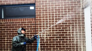 Brick Pressure Washing Training [upl. by Constantia]