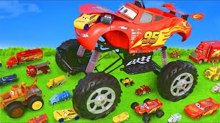 Custom Lightning McQueen Monster Truck [upl. by Imehon]