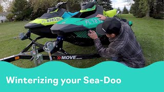 How to Winterize Your SeaDoo [upl. by Braunstein]