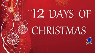 12 DAYS OF CHRISTMAS  LYRICS [upl. by Aicerg785]