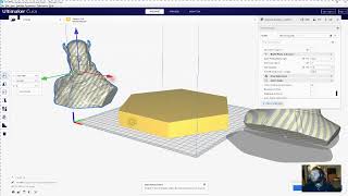 Using Curas mesh tool SPLIT MODEL EASY [upl. by Odnala617]