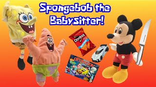 SpongeBob the Babysitter  SpongePlushies [upl. by Eggett]