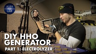 DIY Hydrogen generator Part 1 Electrolyzer [upl. by Aloise]