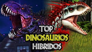 TOP 10 DINOSAURIOS HÍBRIDOS MÁS PELIGROSOS DE JURASSIC WORLD [upl. by Eihcra606]