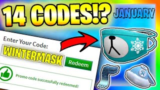 14 Codes ALL NEW PROMO CODES in ROBLOX January 2024 [upl. by Valina627]