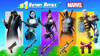 The RANDOM MARVEL CHALLENGE in Fortnite [upl. by Dowling682]