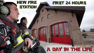 First 24 Hours in a New Fire Station  A Day in the Life [upl. by Gibbons]