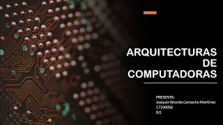 Arquitecturas de computadoras  Von Neumann  Harvard  Superescalar [upl. by Eirollam]