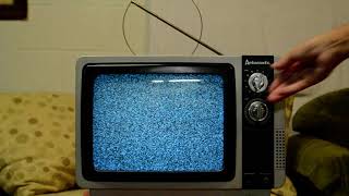 Vintage TV with Static [upl. by Almund]