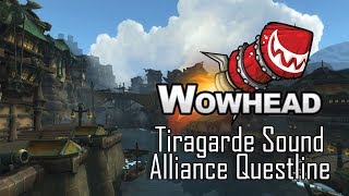 Tiragarde Sound Alliance Questline  Battle for Azeroth Beta [upl. by Sacken]