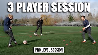 Professional Players Full Offseason Training  Drills for 3 Players [upl. by Cheshire]