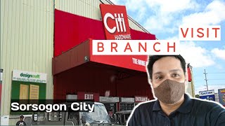 CITI Hardware Tour   Sorsogon City [upl. by Atonsah]