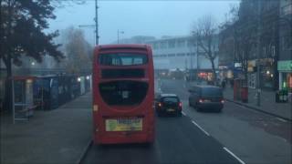 FULL ROUTE VISUAL  London Bus Route 607  Uxbridge to White City  TE1582 LK08FND [upl. by Coster]