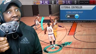 How To Use CONTROLLER On NBA 2K MOBILE Button Layout amp Tutorial Gameplay Ep 14 [upl. by Tloc456]