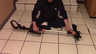 How To Assemble the WORX GT Revolution String Trimmer [upl. by Anal]