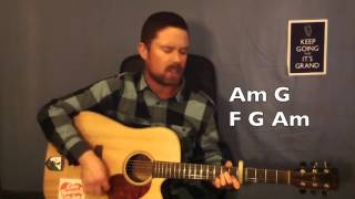 The Foggy Dew Guitar Lesson [upl. by Inalel]