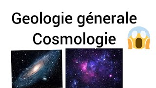 Géologie s1 résumé de chapitre 1 cosmologie complet [upl. by Nnaarual]