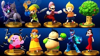 Super Smash Bros Wii U  All 743 Trophies DLC Included [upl. by Woodall]